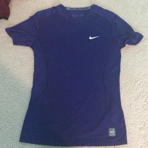 Nike fitted Dri Fit short sleeve